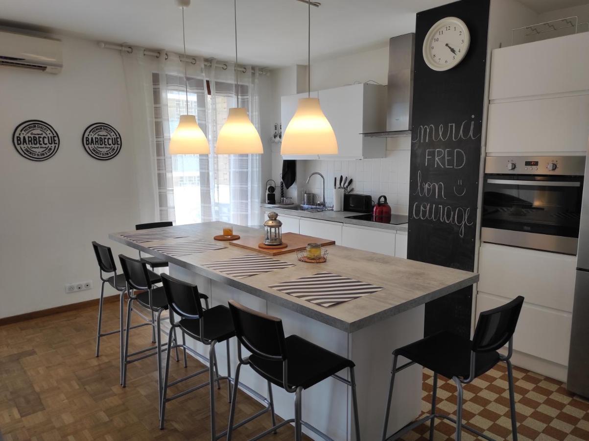 Apartment Standing, 3 Chambres, Clim Et Garage Priv Proche Panier Et Terrasses Port *